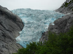 Le glacier de  de Briksdal